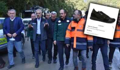 Bakan Uraloğlu’nun sel bölgesinde giydiği ayakkabı gündem oldu: 2 asgari ücret fiyatında!