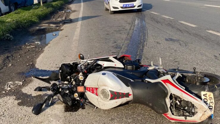 Bariyerlere çarpan motosiklet sürücüsü hayatını kaybetti