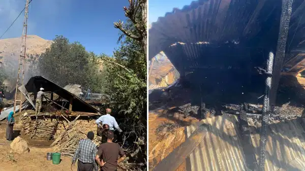 Batman’da korkutan yangın!