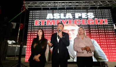 Bayrampaşalılardan tutuklanan Belediye Başkanı Hasan Mutlu’ya destek