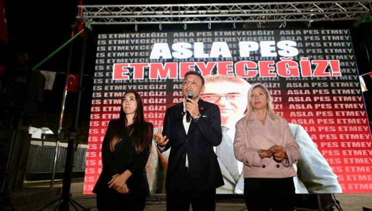 Bayrampaşalılardan tutuklanan Belediye Başkanı Hasan Mutlu’ya destek