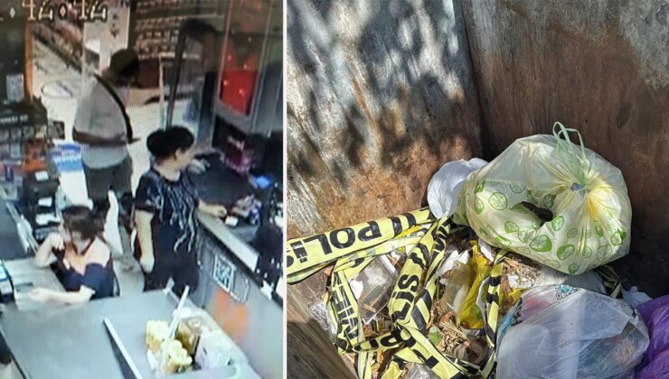 Bebeğini öldürüp çöpe atmıştı: O ana dair yeni görüntüler ortaya çıktı!