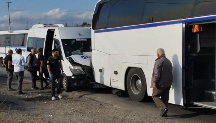 Bursa’da zincirleme kaza: Çok sayıda işçi yaralandı!