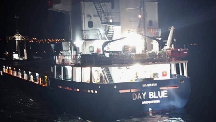 Çanakkale Boğazı’nda kargo gemisi makine arızası yaptı