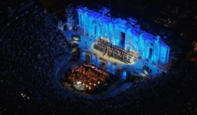 ‘Carmina Burana’ balesi, Hierapolis Antik Tiyatrosu’nda sahnelendi