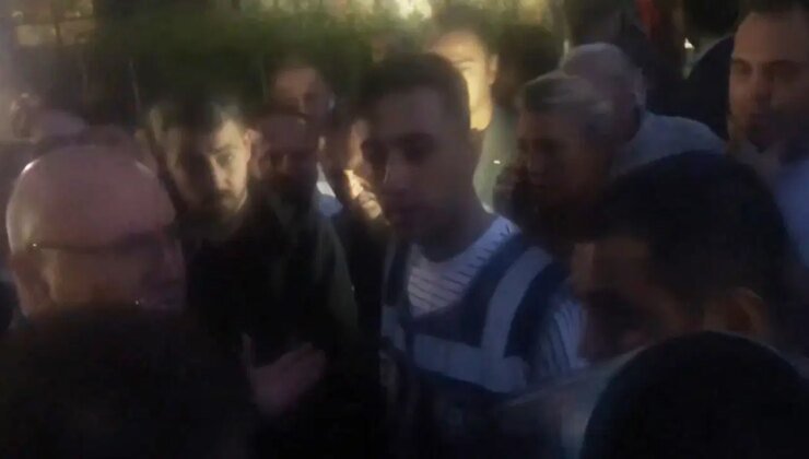 CHP İstanbul’da hareketli saatler… Mahmut Tanal, binaya giren polisi böyle dışarı çıkardı!