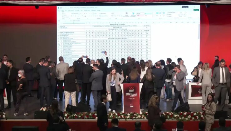 CHP’nin Olağanüstü Kurultayı’nda PM ve YDK belli oldu: İki üye değişti