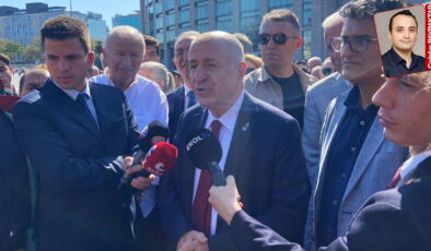 ‘Cumhurbaşkanı’na hakaret’ davası ertelendi! Ümit Özdağ’dan çarpıcı ‘Gürsel Tekin’ çıkışı: ‘Kanıt olarak bir fotoğraf servis edildi…’