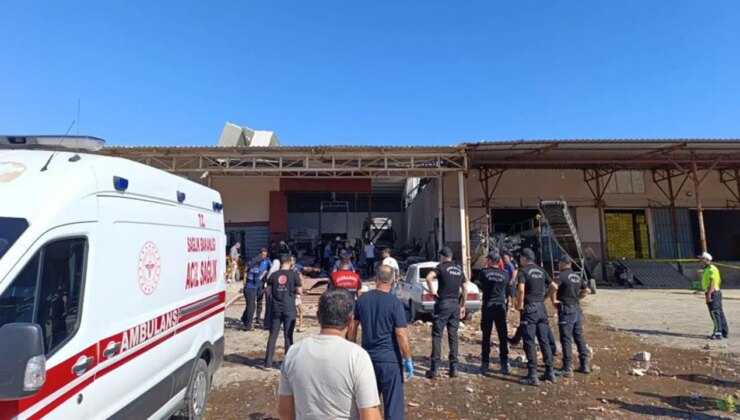 Demre’de toptancı halinde patlama: 1 kişi yaşamını yitirdi, 3 yaralı