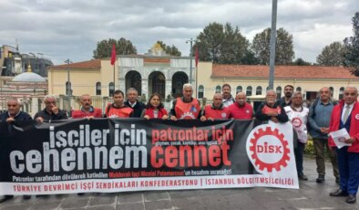 DİSK, dövülerek öldürülen Moldovalı işçi için Valilik önünde: ‘Katil patron hesap verecek!’