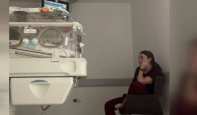 Doktorun kuvöz başındaki nöbeti sosyal medyada gündem oldu