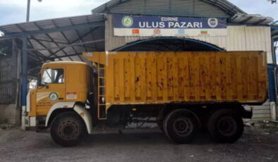 Edirne’de turistlerin uğrak noktası Ulus Pazarı kapatıldı