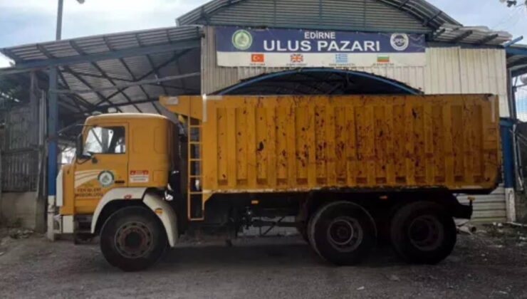 Edirne’de turistlerin uğrak noktası Ulus Pazarı kapatıldı