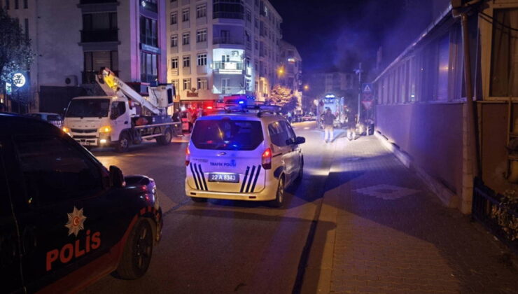 Edirne’deki orduevinde yangın: Askerler dumandan etkilendi!
