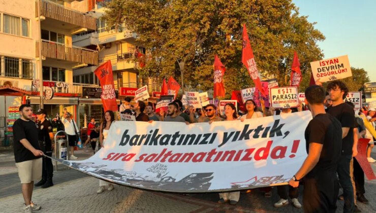 Edremit’te mitingde atılan sloganlara soruşturma