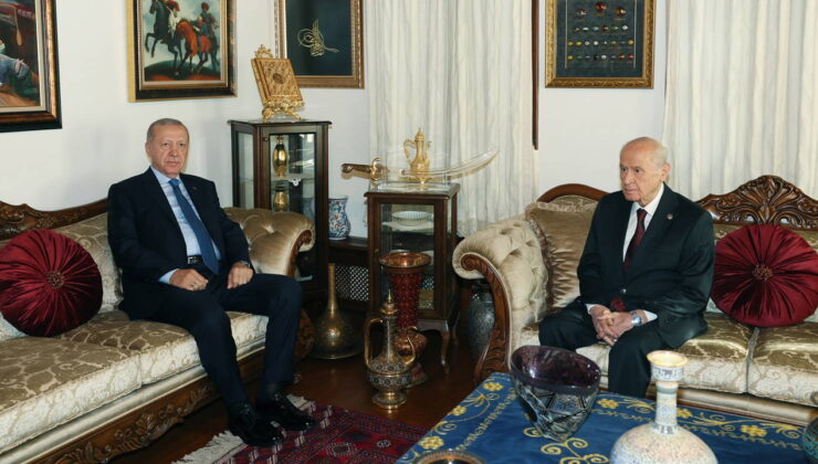 Erdoğan ile Bahçeli’den 50 dakikalık görüşme