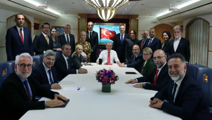 Erdoğan’a uçakta ‘sipariş’ sorular… Faruk Bildirici: Ahmet Hakan sonunda gazetecilik ayıbını itiraf etti!