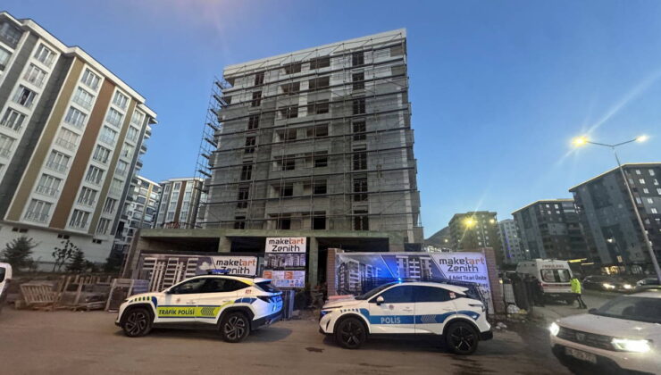Erzurum’da iş cinayeti! 7’nci kattan düştü