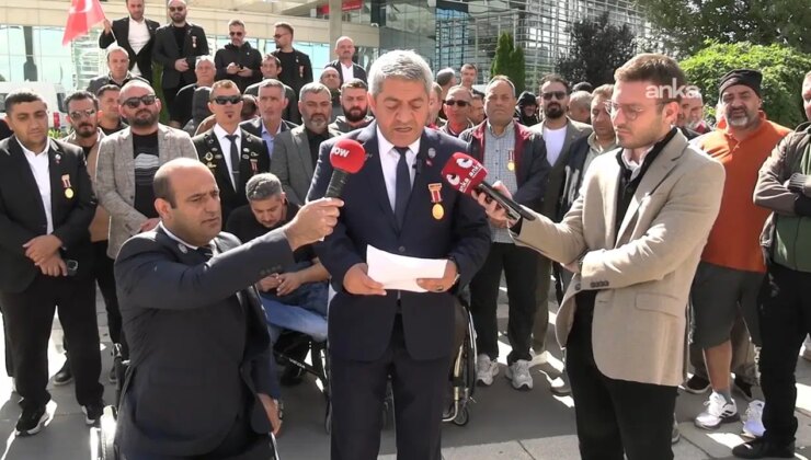 Gaziler, Aile Bakanlığı önünden haykırdı: ‘Sesimizi duymazdan gelenler bilsin ki…’