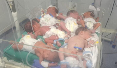 Gazze’de dehşete düşüren görüntü: 1 kuvözde 6 bebek
