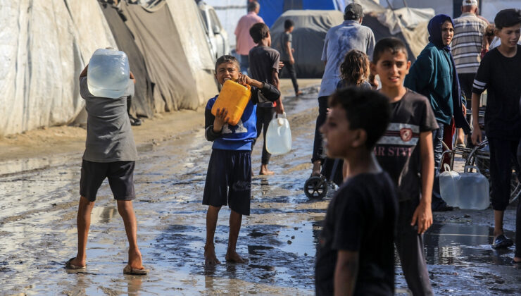 Gazze’de insani kriz: Filistinliler su sıkıntısıyla mücadele ediyor