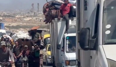 Gazze’de zorunlu göç devam ediyor: İsrail saldırıları altında yüz binlerce Filistinli güneye kaçıyor