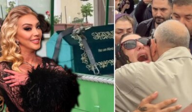Güllü son yolculuğuna gözyaşlarıyla uğurlandı! Kızının feryadı yürekleri dağladı: ‘Annem gitti baba…’