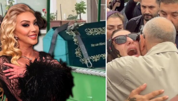 Güllü son yolculuğuna gözyaşlarıyla uğurlandı! Kızının feryadı yürekleri dağladı: ‘Annem gitti baba…’