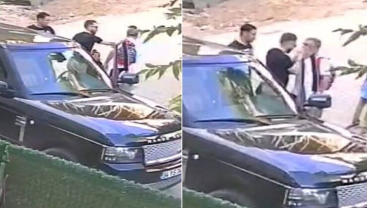 Hız uyarısı yapan babaya çocuklarının yanında tokat attı: Gözaltı kararı verildi