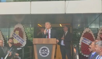 HÜR-SEN Ankara’da genel merkez binasını açtı: ‘Tüm kamu çalışanlarının kalesi olarak inşa edildi’