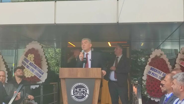 HÜR-SEN Ankara’da genel merkez binasını açtı: ‘Tüm kamu çalışanlarının kalesi olarak inşa edildi’