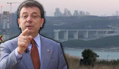 İmamoğlu dikkat çekmişti… Sazlıdere’de betonlaşma tam gaz: ‘İnşaatlara direkt su kenarından başlanıyor’