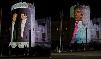 İngiltere ziyareti öncesi Trump’a şok: Windsor Kalesi’ne skandal görüntüler