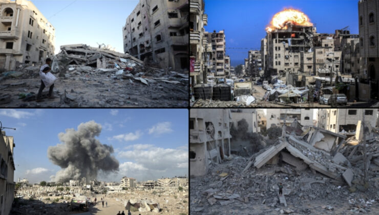 İsrail Savunma Bakanı’ndan Gazze’ye bugün de şiddetli saldırılar düzenleyecekleri tehdidi