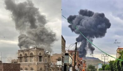 İsrail, Yemen’in başkenti Sana’yı vurdu