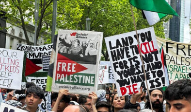 İsrail’in Gazze’ye saldırıları, Avustralyalılar tarafından 100 haftadır protesto ediliyor