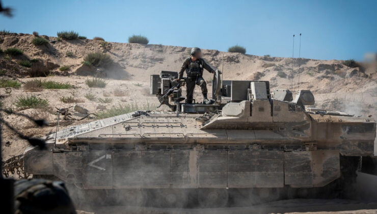 İsrail’in Gazze’yi işgal için başlattığı kara harekatından yeni görüntüler