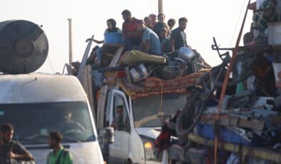 İsrail’in kara saldırıları Gazze halkını zor şartlarda göç etmeye zorluyor