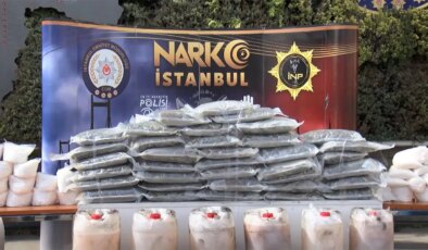 İstanbul’da dev uyuşturucu operasyonu: 808 kilo madde, 1,5 milyon hap ele geçirildi