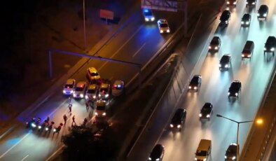 İstanbul’da trafik güvenliğini tehlikeye atmışlardı: Yakalandılar!