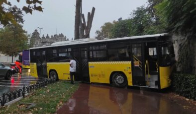 İstanbul’un iki ilçesinde otobüs kazası: Yaralı var!