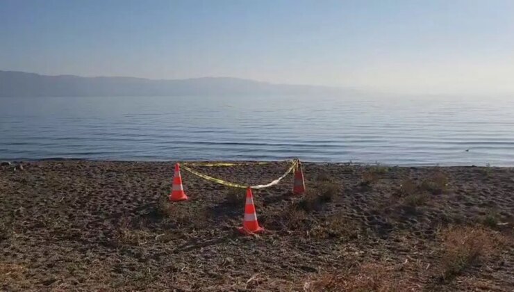 İznik Gölü kıyısında el bombası paniği