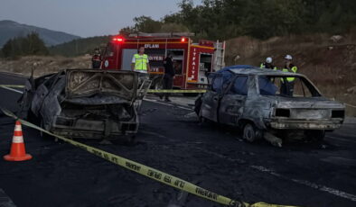 Karabük’te iki otomobilin çarpışıp alev aldığı kazada ölü sayısı 4’e çıktı