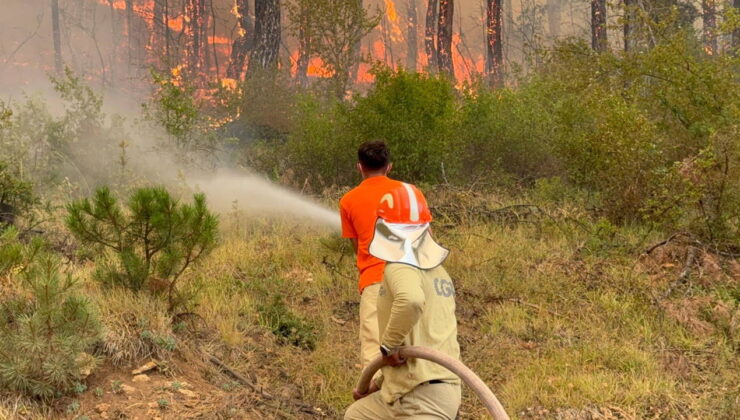 Karabük’te orman yangını 2. gününde… Müdahale sürüyor!
