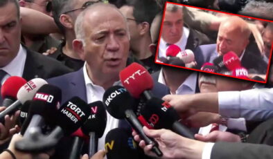 Kayyum Gürsel Tekin’den, CHP İstanbul İl Başkanlığı’nda ilk açıklama: Kafasına su şişesi atıldı! Polis eşliğinde binaya girdi…