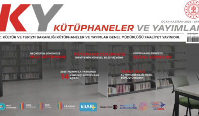 Kitap dünyasında yeni bir dönem: Kütüphaneler ve Yayımlar’ın ilk sayısı yayında