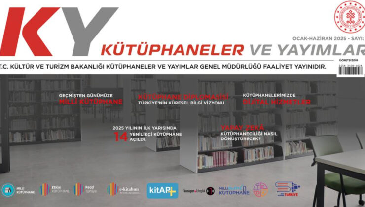 Kitap dünyasında yeni bir dönem: Kütüphaneler ve Yayımlar’ın ilk sayısı yayında