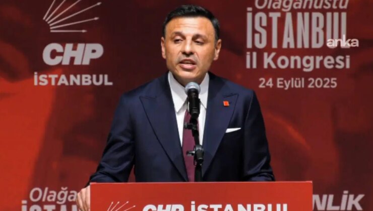 Kongre, engellemelere rağmen yapıldı: Özgür Çelik yeniden CHP İstanbul İl Başkanı seçildi!