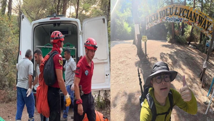 Likya Yolu’nda kaybolan Çinli turistin cansız bedeni bulundu