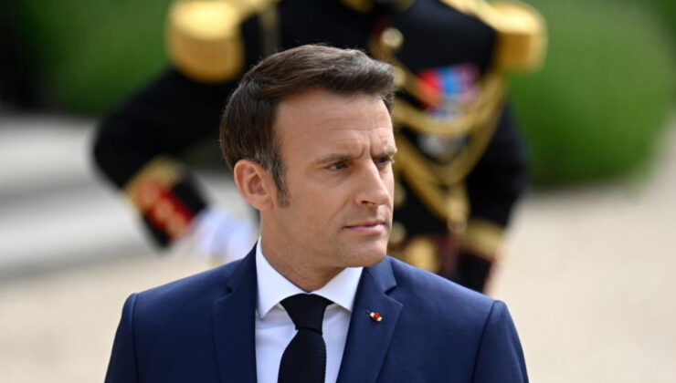 Macron: Filistinli yetkililere vize verilmemesi kabul edilemez